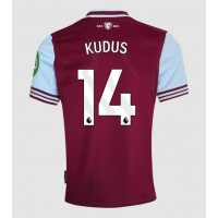 West Ham United Mohammed Kudus #14 Replika Hemmatröja 2024-25 Kortärmad